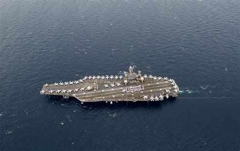 Sailors aboard the aircraft carrier USS George Washington - PICRYL ...