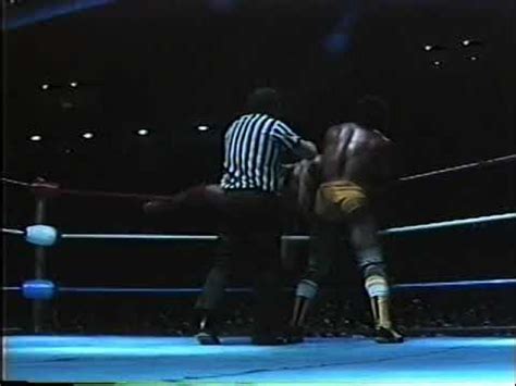 Mid-South - Butch Reed vs Ric Flair (NWA World Title match) - Superdome ...