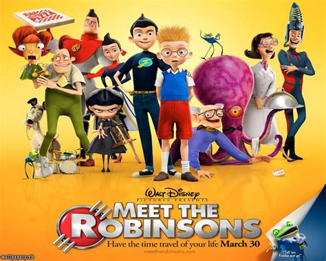 A really weird, but cute and funny movie | Meet the robinson, Robinsons ...