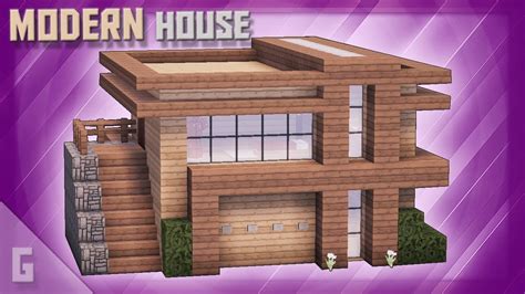 Modern House Minecraft / Minecraft: How to build a Large Modern house ...