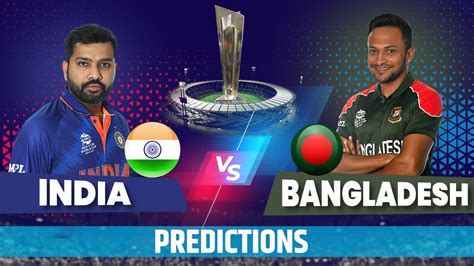 T20 World Cup: India vs Bangladesh - Updates and Predictions