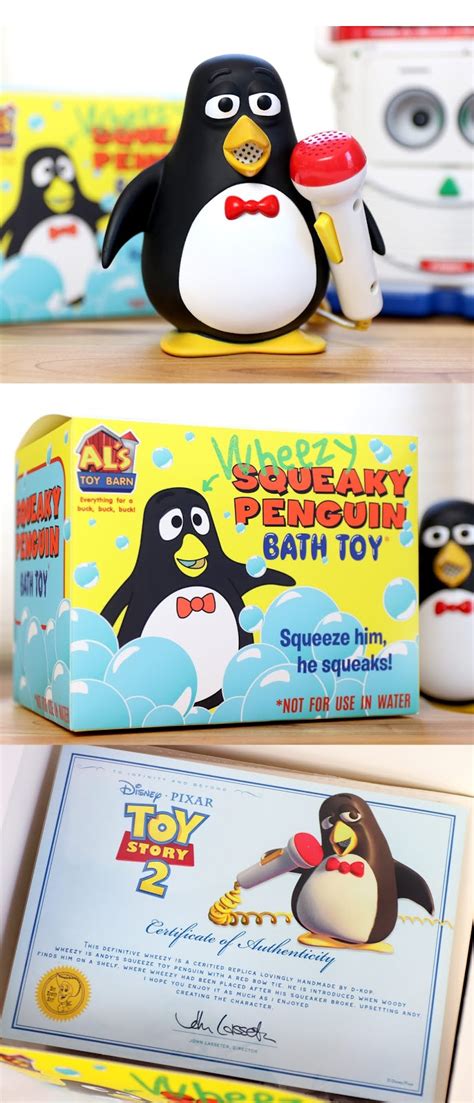 Dan the Pixar Fan: Toy Story 2: Custom Wheezy Toy Replica by D-KOP