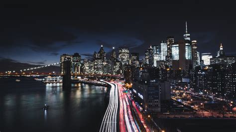 🔥 [0+] New York City At Night Wallpapers | WallpaperSafari