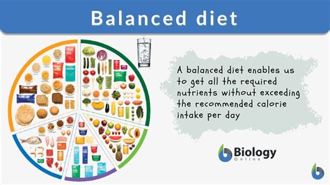 Balanced diet - Definition and Examples - Biology Online Dictionary