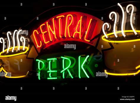 Central Perk sign Stock Photo - Alamy