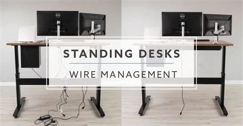 Wire Management Explained For Standing Desks and More