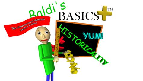 Baldi’s Basics Plus: The Unauthorized Nintendo Switch Edition | Baldi's ...