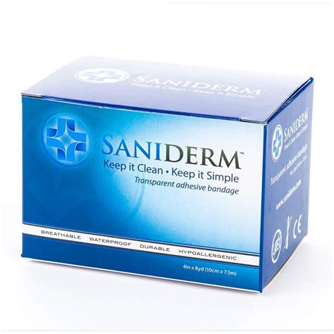 Saniderm Tattoo Aftercare Bandage 4 in x 8 yd Roll | T-PRO Tattoo Supply