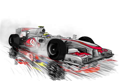 F1 Car Drawing at GetDrawings | Free download