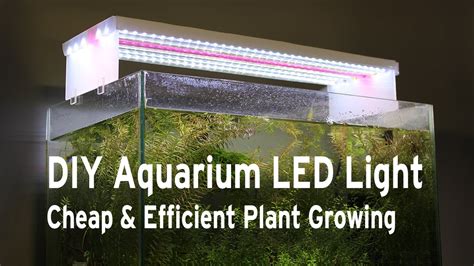 DIY Aquarium LED Lighting / Cheap & Efficient Plant Growing - YouTube