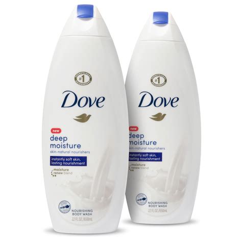 (2 Pack) Dove Body Wash Deep Moisture 22 oz - Walmart.com - Walmart.com