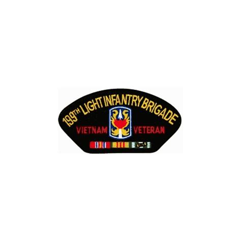 199th Light Infantry Brigade Vietnam Veteran Hat Patch - Army Hat ...