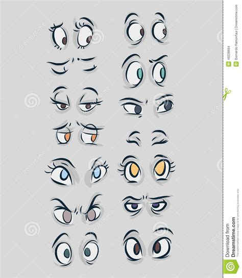 Eyes B Stock Illustration | CartoonDealer.com #49228684 | Cartoon style ...