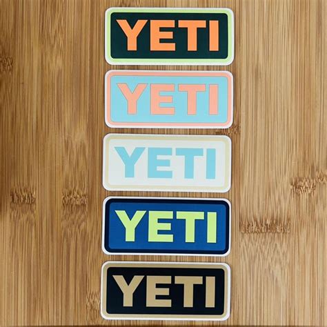 Yeti Multi Stickers | Depop