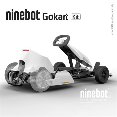 Segway Ninebot Go-Kart Kit Attachment White Go-Kart Kit Best Buy ...