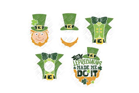 Leprechaun SVG in SVG/DXF/EPS/JPG/PNG • OhMyCuttables