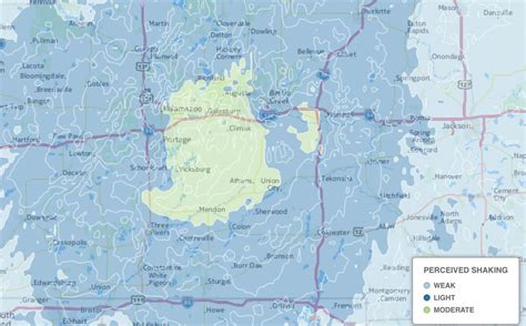 See where Michigan earthquake struck region the hardest - mlive.com