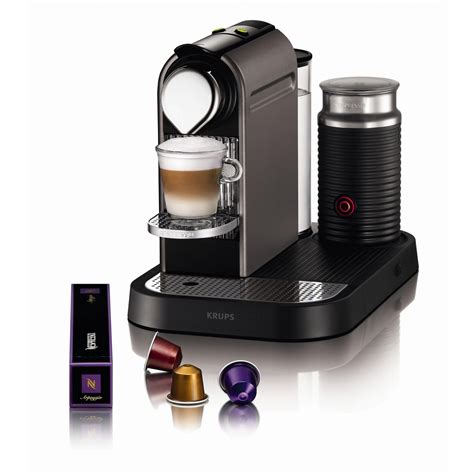 Refurbished Pod coffee maker Nespresso compatible Krups XN730T | Back ...