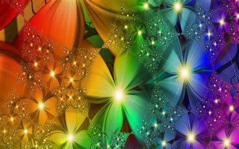 Rainbow Flower Wallpapers - Wallpaper Cave