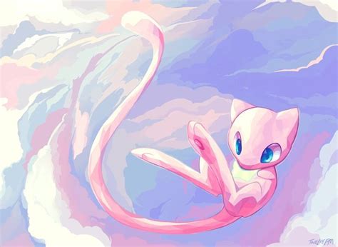 Mew in the Sky Wallpaper - Mew the Pokemon Photo (40823543) - Fanpop