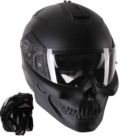 Modular helmets :: Skull modular - REZZEЯ | Custom motorcycle helmets ...