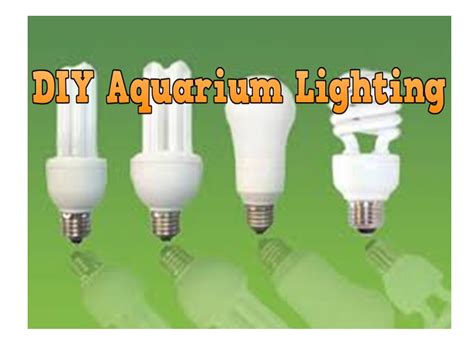 Best DIY Aquarium Lighting - YouTube