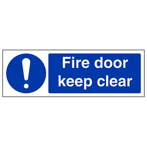 Fire Door Signs | Safety Signs 4 Less