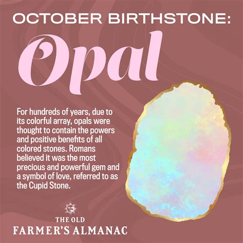 October Birthstones: Opal & Tourmaline | Color, Meaning, Symbolism ...