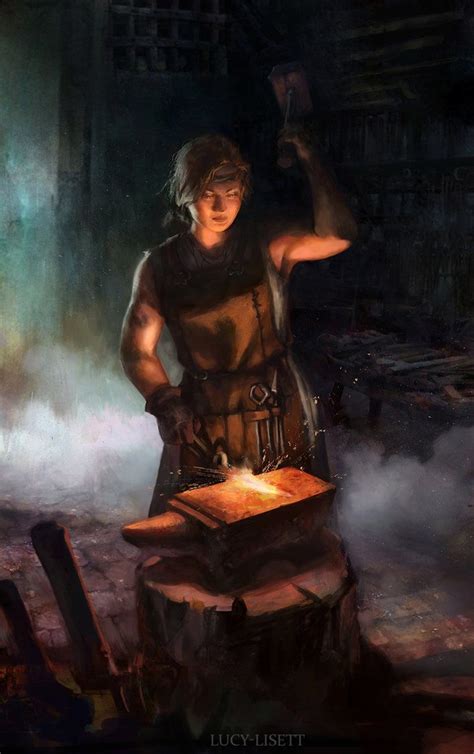 Blacksmith by Lucy-Lisett.deviantart.com on @DeviantArt (With images ...