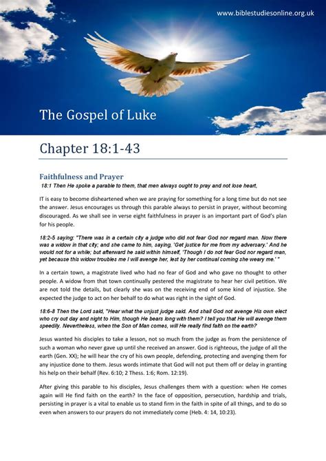 Luke 18 Bible study by Danielle Bartlett - Issuu