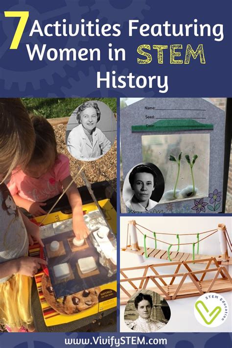 7 Activities Featuring Women in STEM History — Vivify STEM | Women ...