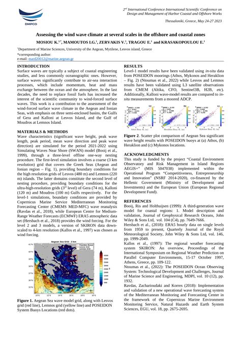 (PDF) Assessing the wind wave climate at several scales in the offshore ...