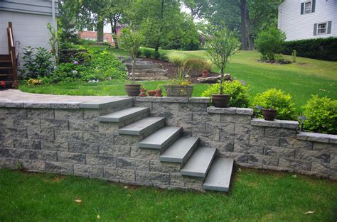 Retaining Wall Steps Ideas For Your Landscape