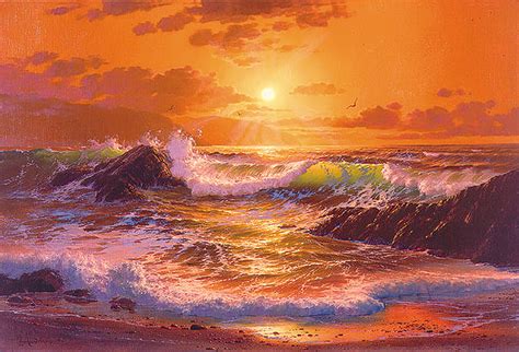 21+ Beautiful Sunset Paintings