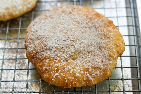 Fried Dough Recipe (Powdered Sugar, Cinnamon) - Life's Little Sweets