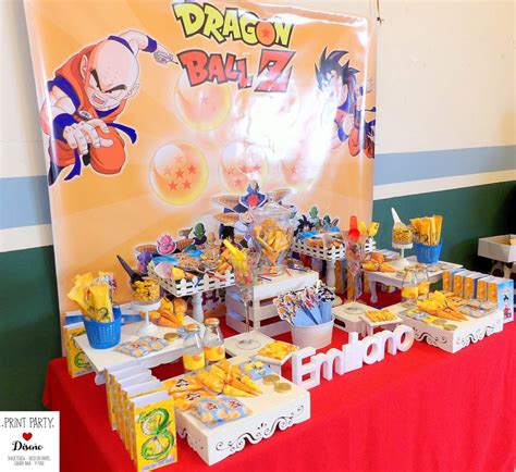 dragon Ball Z Birthday Party Ideas | Photo 6 of 7 | Catch My Party