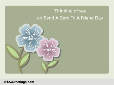 Friendship Is Beautiful... Free Send a Card to a Friend Day eCards ...