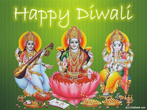 Lakshmi & Ganesh Wallpapers: Diwali Special Wishes Images - Diwali 2013 ...