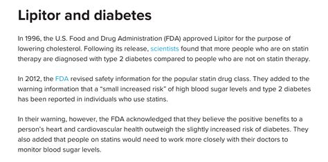 lipitor | Diabetes Forum • The Global Diabetes Community