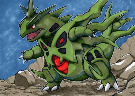 Mega Tyranitar by jawazcript on DeviantArt