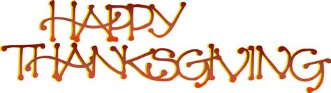 thanksgiving word clipart - Clip Art Library