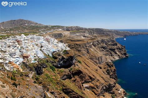 Caldera in Santorini, Greece | Greeka