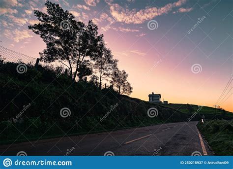 A Sunrise View of Ooty Hills with Mist Stock Image - Image of ooty ...