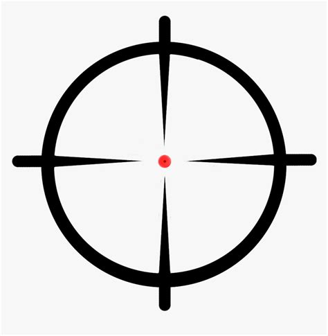 Crosshair With Transparent Background, HD Png Download , Transparent ...