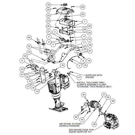 R442 MBW Rammer Tamper Parts | MBWrepairparts.com