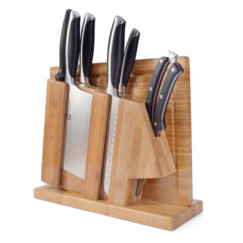 Kitchen Knife And Block Set. scanpan microsharp 6pc knife block set ...