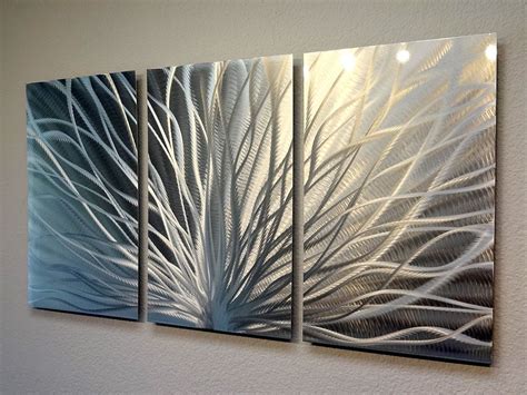 15 Best Collection of Abstract Metal Wall Art Panels