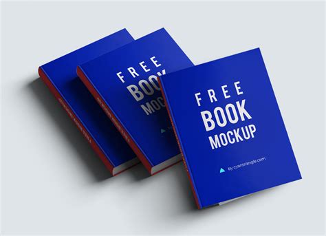 10 Free Hardcover Book Mockup PSD Set - Good Mockups