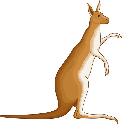 OnlineLabels Clip Art - Kangaroo 4