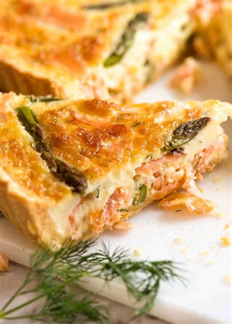 Salmon Quiche | RecipeTin Eats